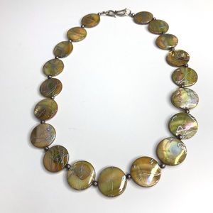 Necklace Round Disc Beads